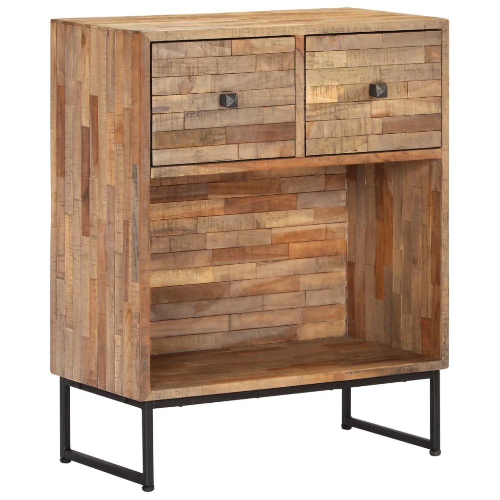 Dressoir 60x30x75 cm gerecycled teakhout is nu te koop bij PeponiXL, paradijselijk wonen!