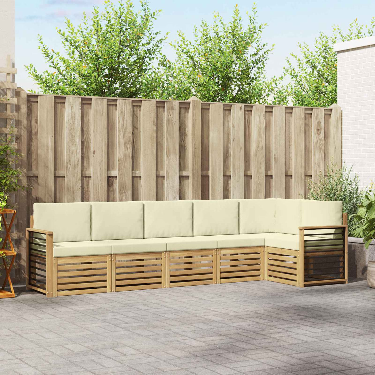 Sofa-Sets Massief Acaciahout is nu te koop bij PeponiXL, paradijselijk wonen!