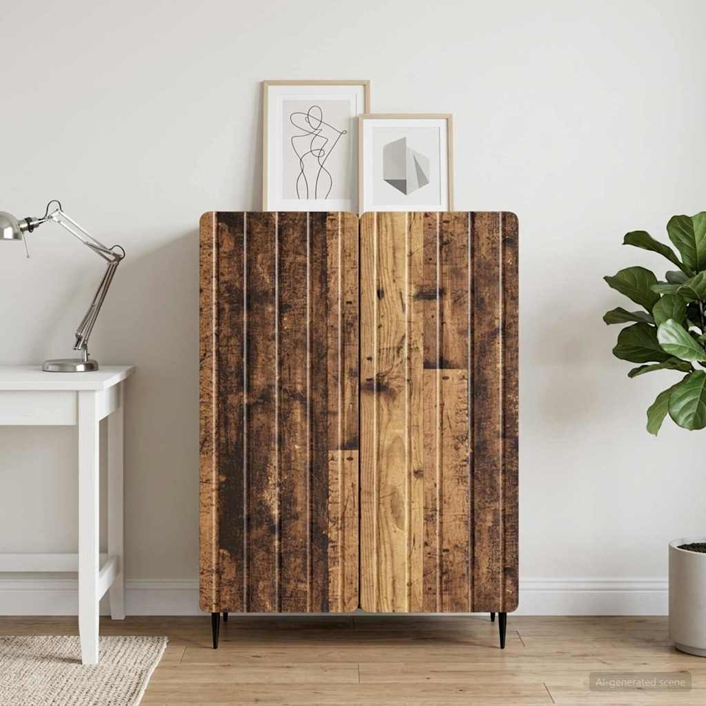 Dressoir Oud hout 66 x 34,5 x 92 cm Bewerkt hout is nu te koop bij PeponiXL, paradijselijk wonen!