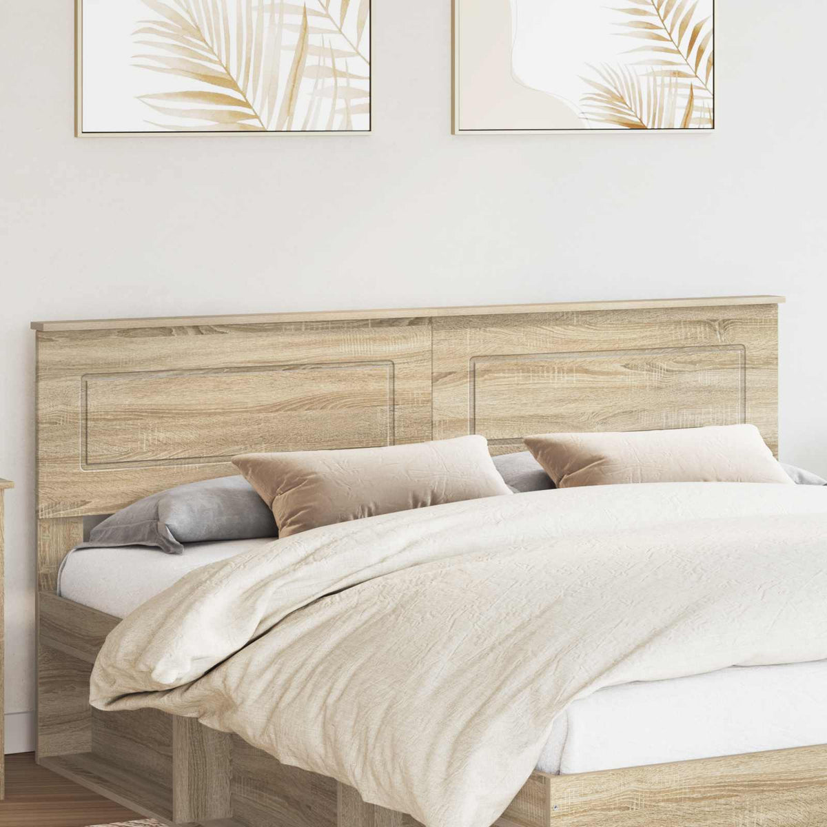 Hoofdbord Sonoma Eiken Bewerkt hout is nu te koop bij PeponiXL, paradijselijk wonen!