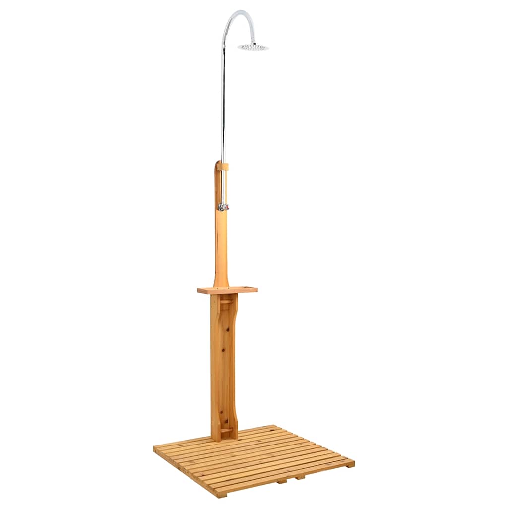 Houten tuindouche is nu te koop bij PeponiXL, paradijselijk wonen!