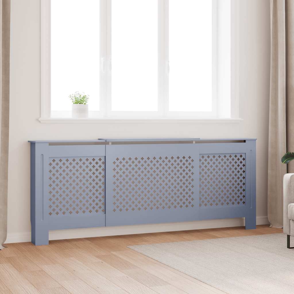 Radiatorombouw 205 cm MDF grijs is nu te koop bij PeponiXL, paradijselijk wonen!