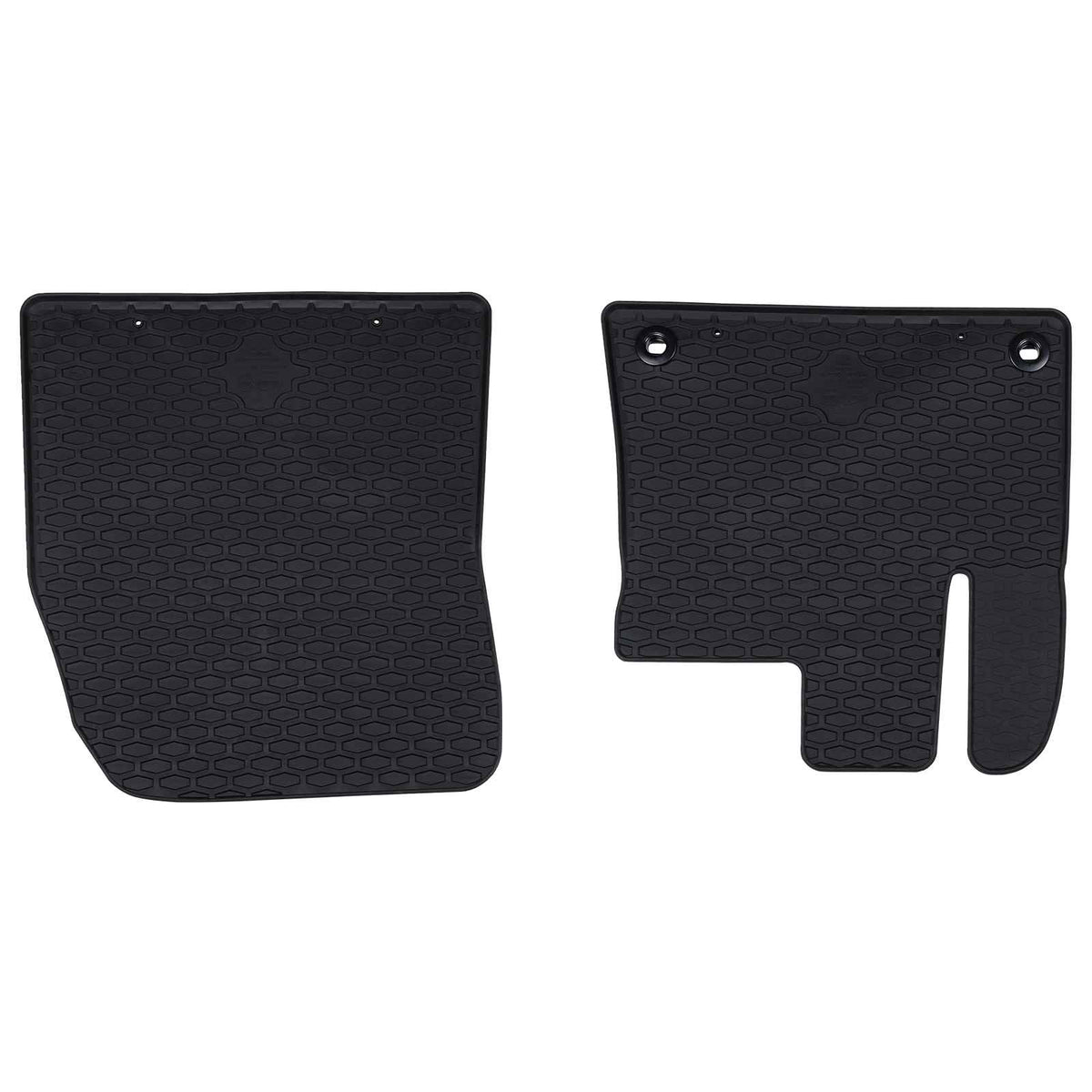 Autobodemmat 2 pcs Zwart Rubber is nu te koop bij PeponiXL, paradijselijk wonen!