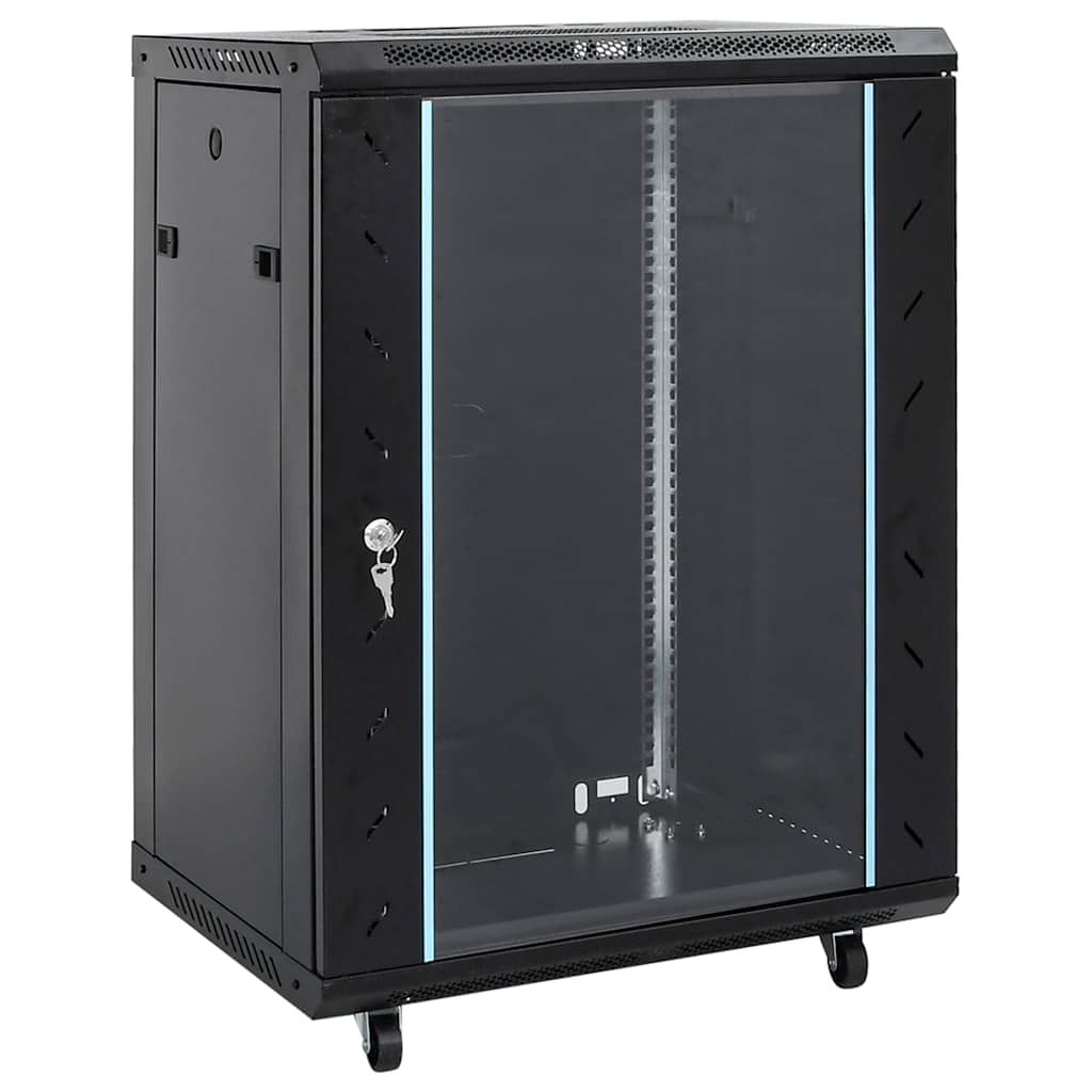 15U Netwerkkast met Draaipoten 19" IP20 60x45x86 cm is nu te koop bij PeponiXL, paradijselijk wonen!