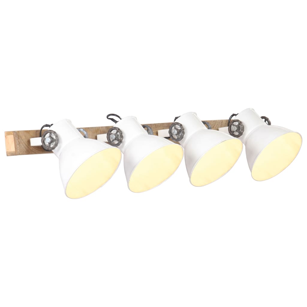 Wandlamp industrieel E27 90x25 cm wit is nu te koop bij PeponiXL, paradijselijk wonen!