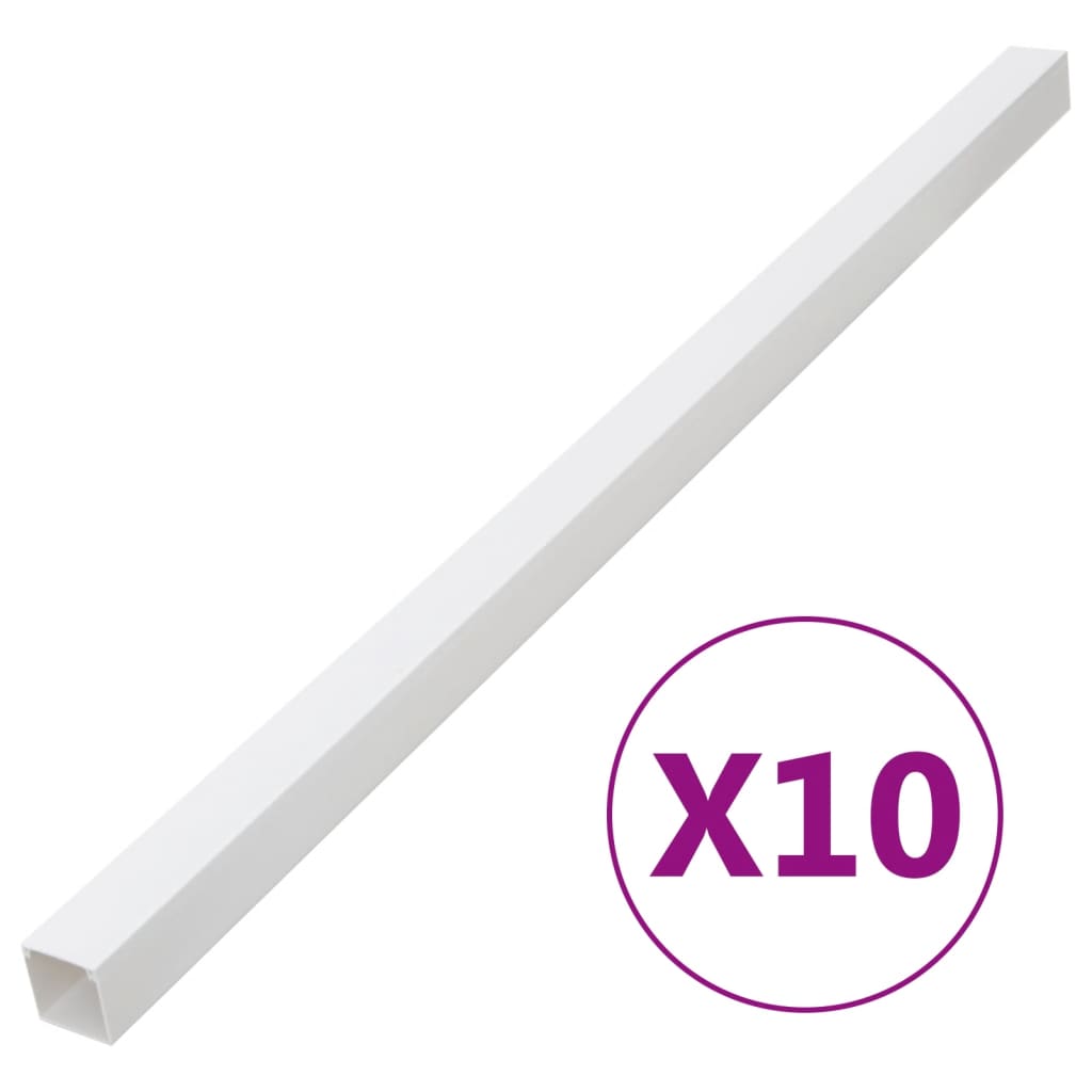 Kabelgoot 100x40 mm 10 m PVC is nu te koop bij PeponiXL, paradijselijk wonen!