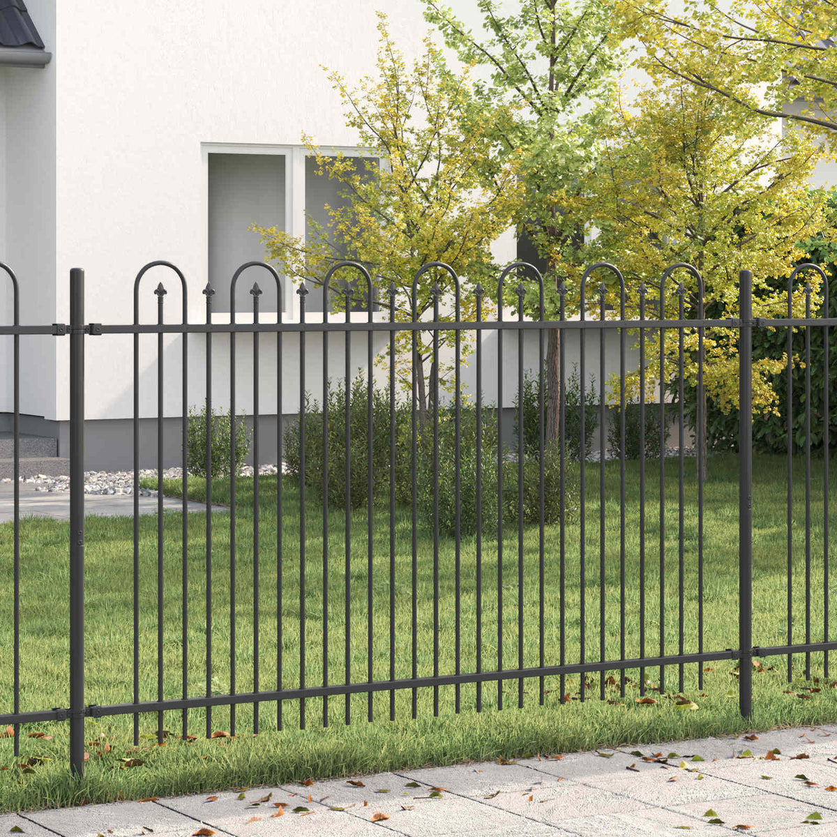 Spike Boog Hek DRONTEN Zwart is nu te koop bij PeponiXL, paradijselijk wonen!