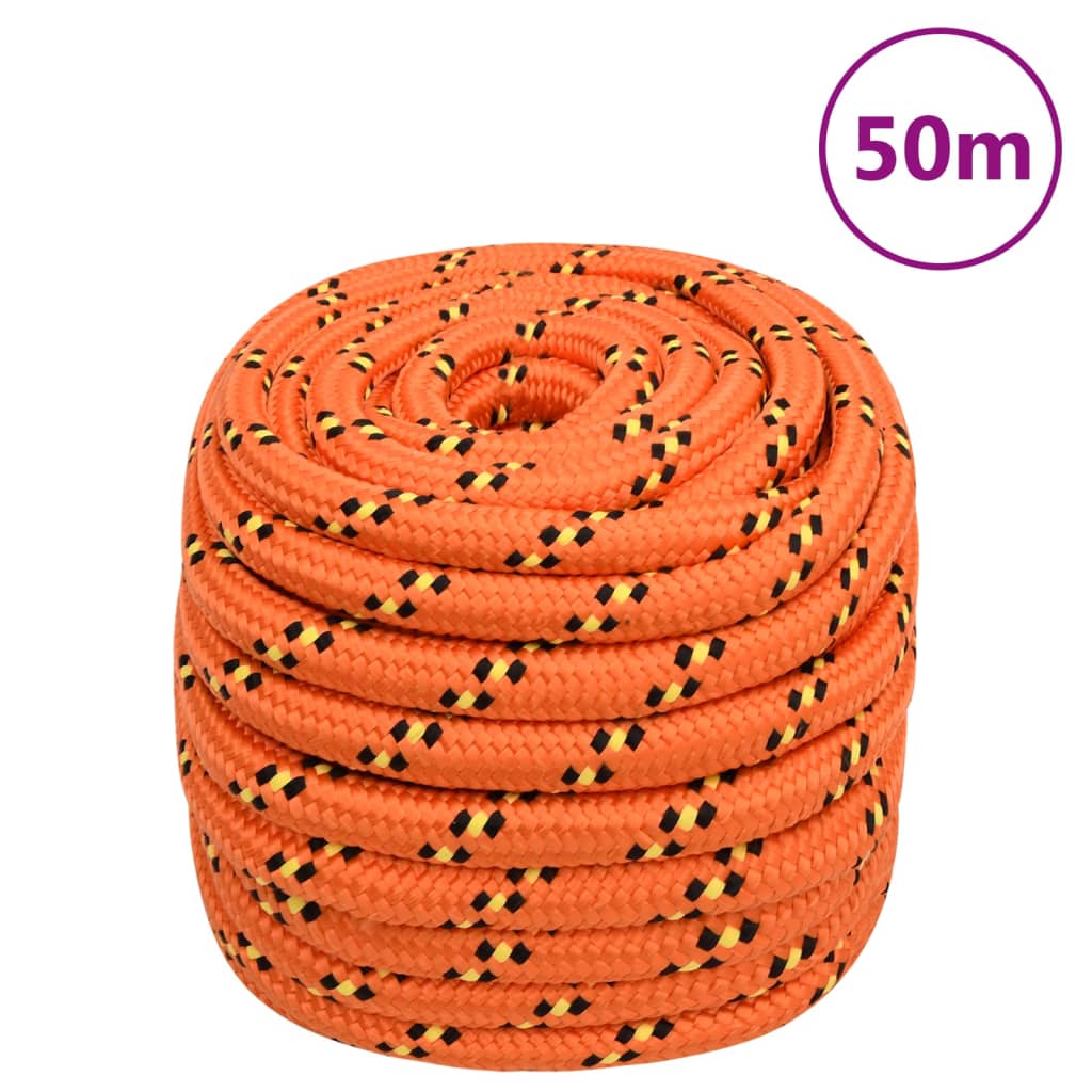 Boot touw 20 mm 50 m polypropyleen oranje is nu te koop bij PeponiXL, paradijselijk wonen!