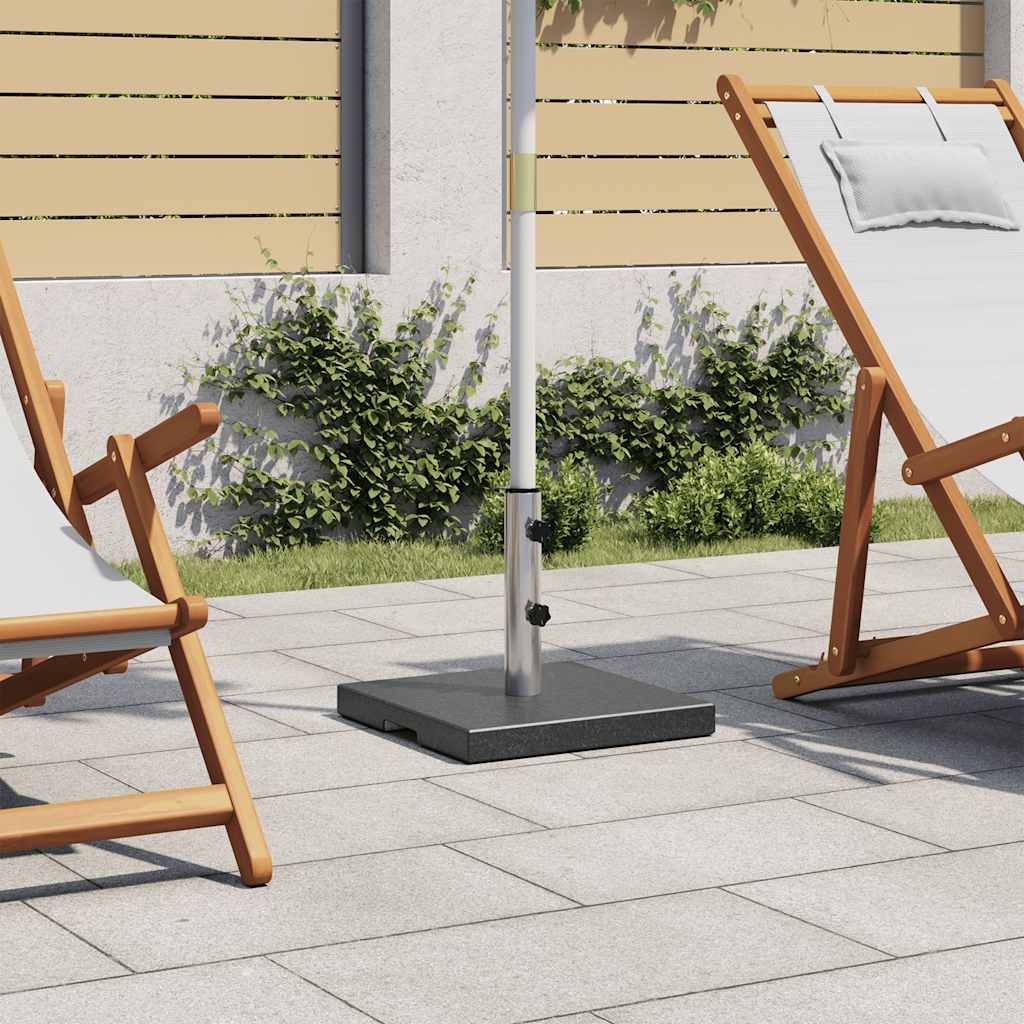 Parasolvoet vierkant 20 kg graniet zwart is nu te koop bij PeponiXL, paradijselijk wonen!
