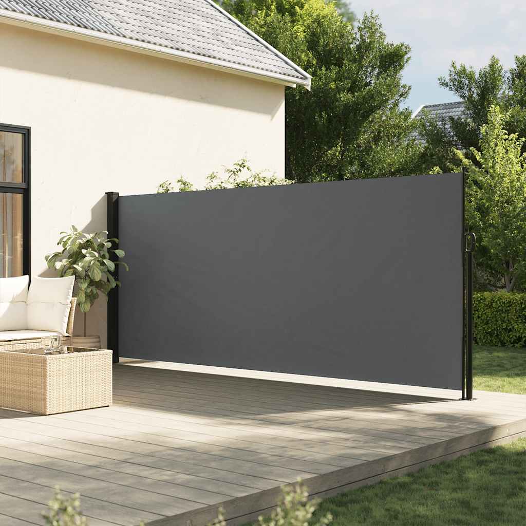 Uitschuifbaar zijluifel antraciet 160x300 cm is nu te koop bij PeponiXL, paradijselijk wonen!