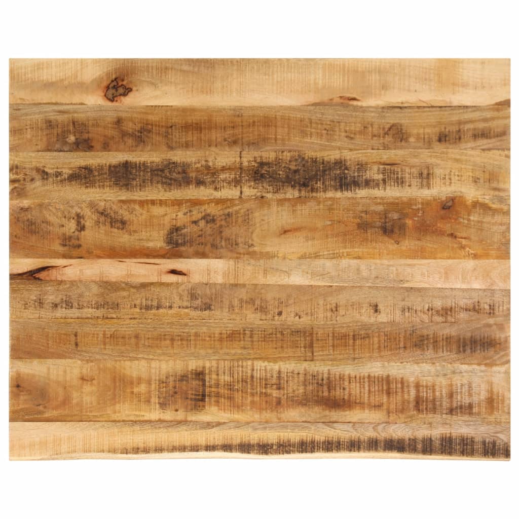 Tafelblad met natuurlijke rand 110x80x2,5 cm massief mangohout is nu te koop bij PeponiXL, paradijselijk wonen!