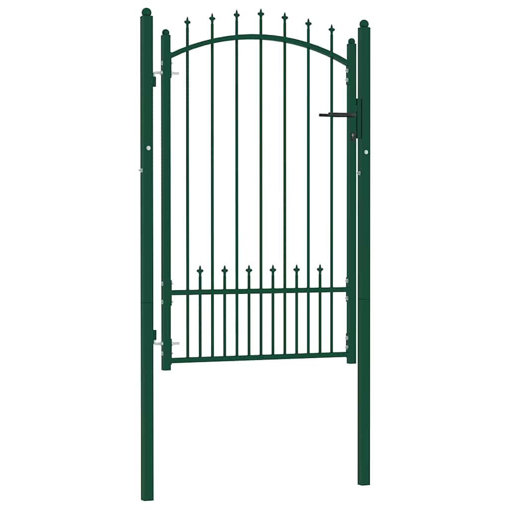 Hekpoort EMMEN met stalen pinnen 104x117 cm groen is nu te koop bij PeponiXL, paradijselijk wonen!