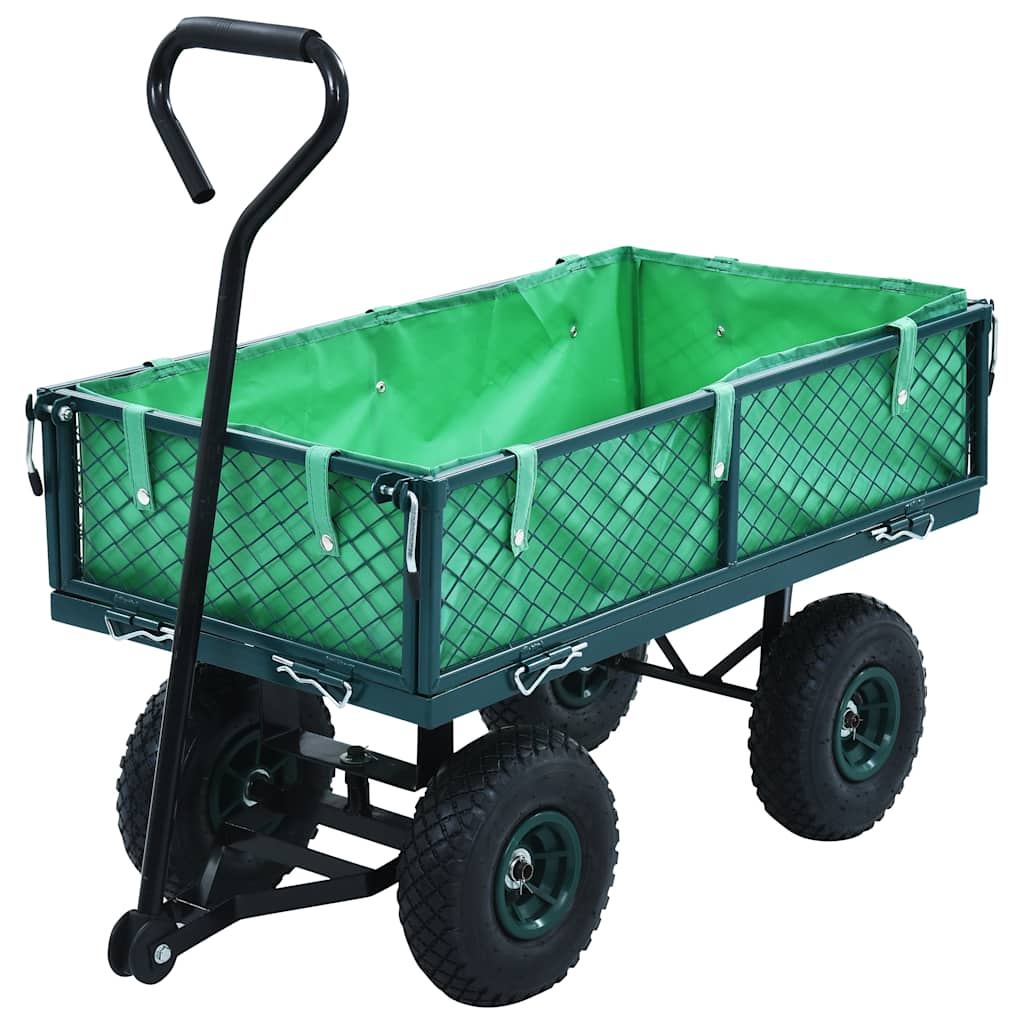 Tuinwagen 250 kg groen is nu te koop bij PeponiXL, paradijselijk wonen!