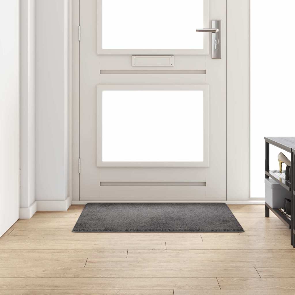 Tapijt Loper Grijs 100 x 100 cm 100% Polypropylene Tuft is nu te koop bij PeponiXL, paradijselijk wonen!