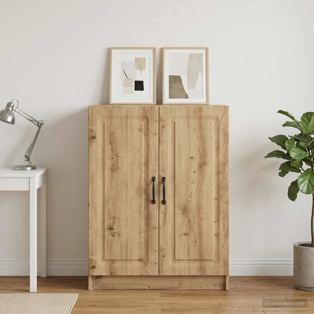 Dressoir Artisanaal eiken 66 x 34,5 x 87 cm Bewerkt hout is nu te koop bij PeponiXL, paradijselijk wonen!