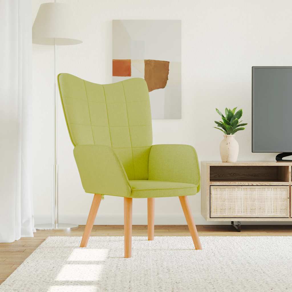 Relaxstoel stof groen is nu te koop bij PeponiXL, paradijselijk wonen!