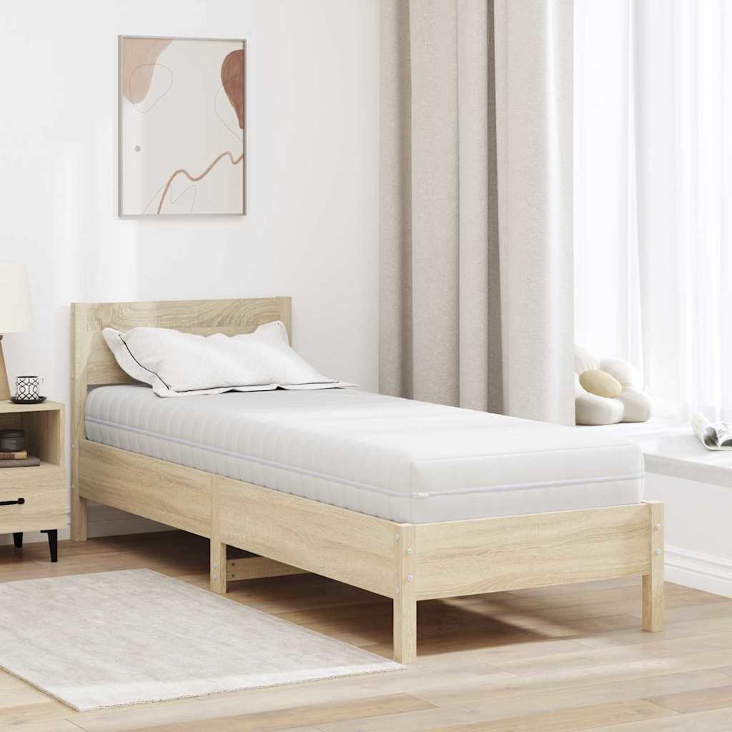 Matras Wit 80 x 200 cm Pocketvering is nu te koop bij PeponiXL, paradijselijk wonen!