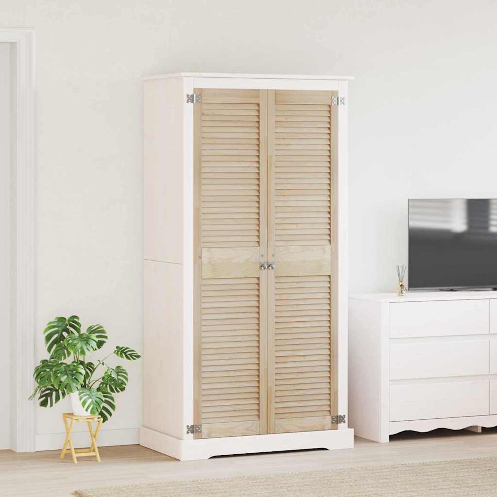 Kastdeur 2 pcs Naturel 170 x 2,1 x 39,5 cm Massief grenenhout is nu te koop bij PeponiXL, paradijselijk wonen!