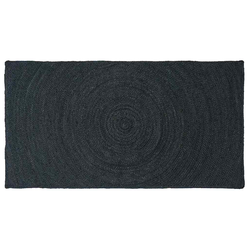 Vloerkleden Rechthoekig Donkergrijs 100 x 200 cm Jute is nu te koop bij PeponiXL, paradijselijk wonen!