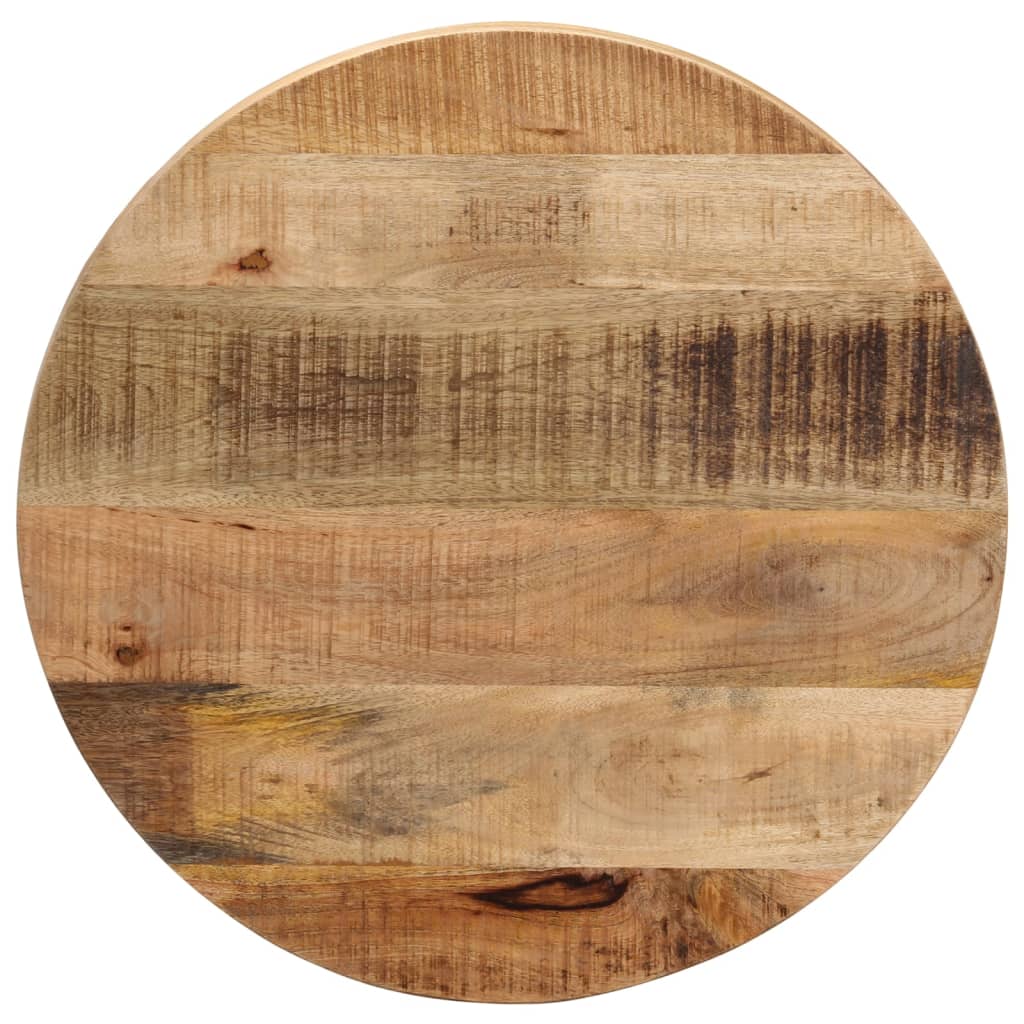 Tafelblad rond Ø 40x1,5 cm massief ruw mangohout is nu te koop bij PeponiXL, paradijselijk wonen!