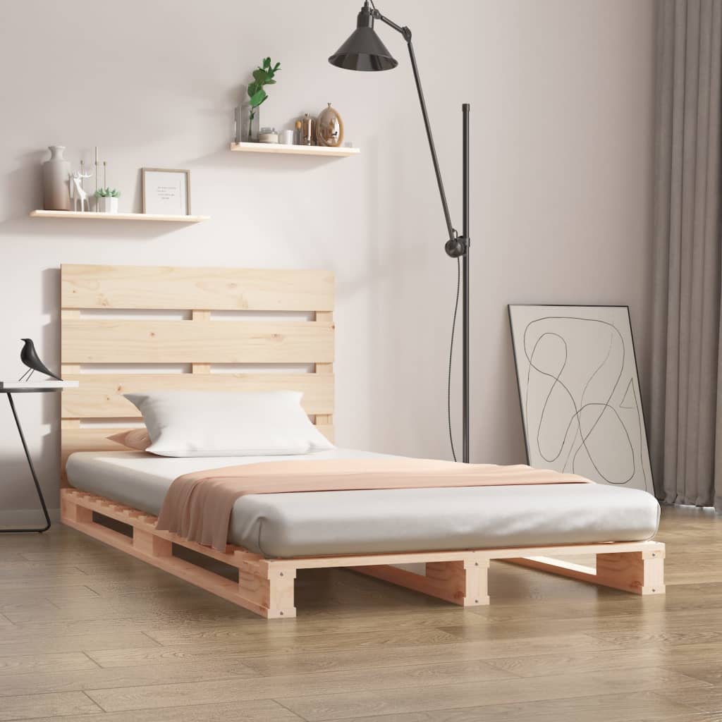 Bedframe massief grenenhout 90x190 cm is nu te koop bij PeponiXL, paradijselijk wonen!