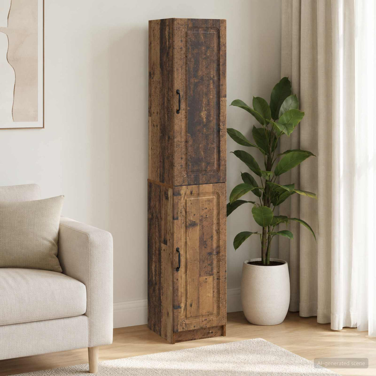 Kastenset 2 pcs Oud hout Bewerkt hout is nu te koop bij PeponiXL, paradijselijk wonen!