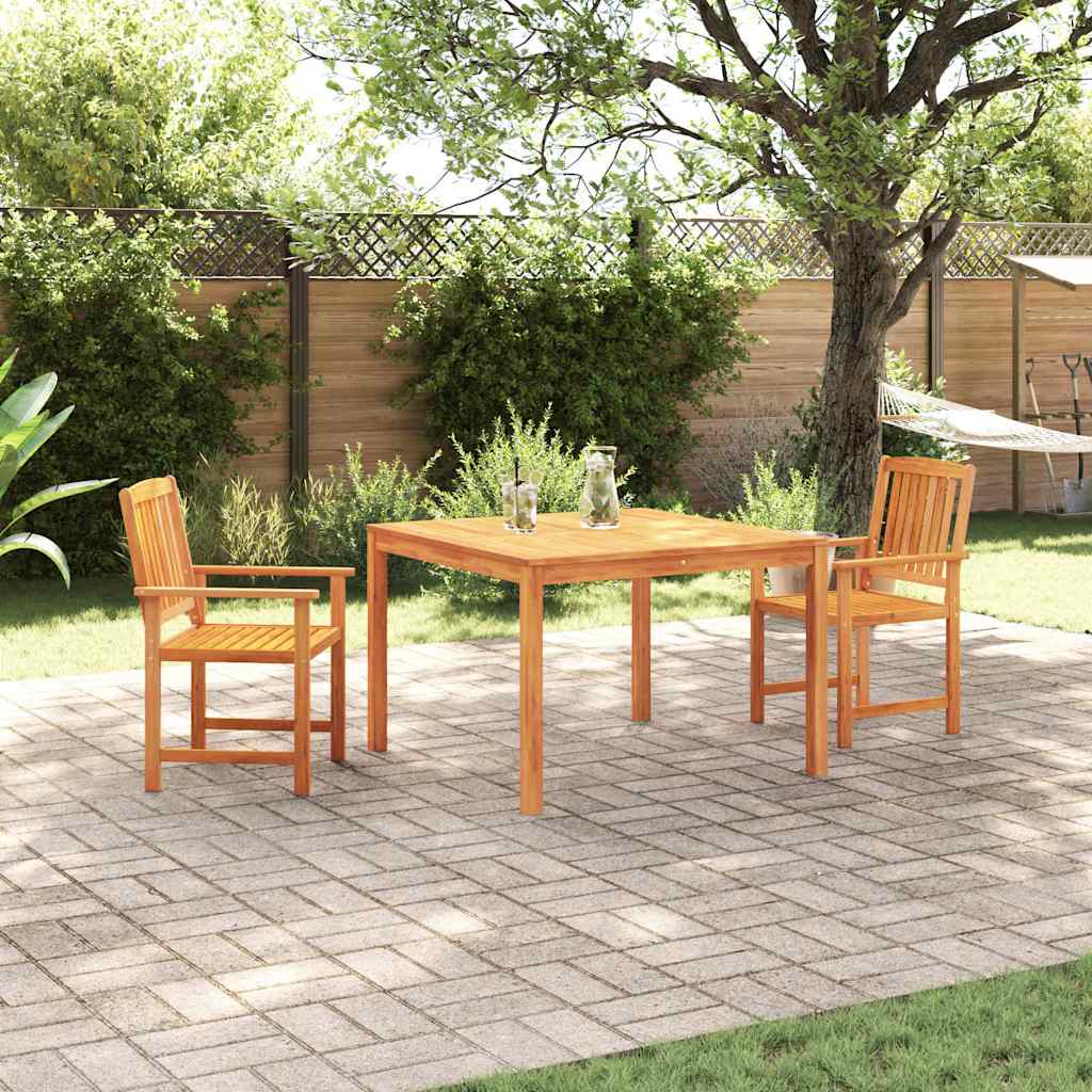 Tuin eettafelset 3 pcs Bruin Massief Acaciahout is nu te koop bij PeponiXL, paradijselijk wonen!