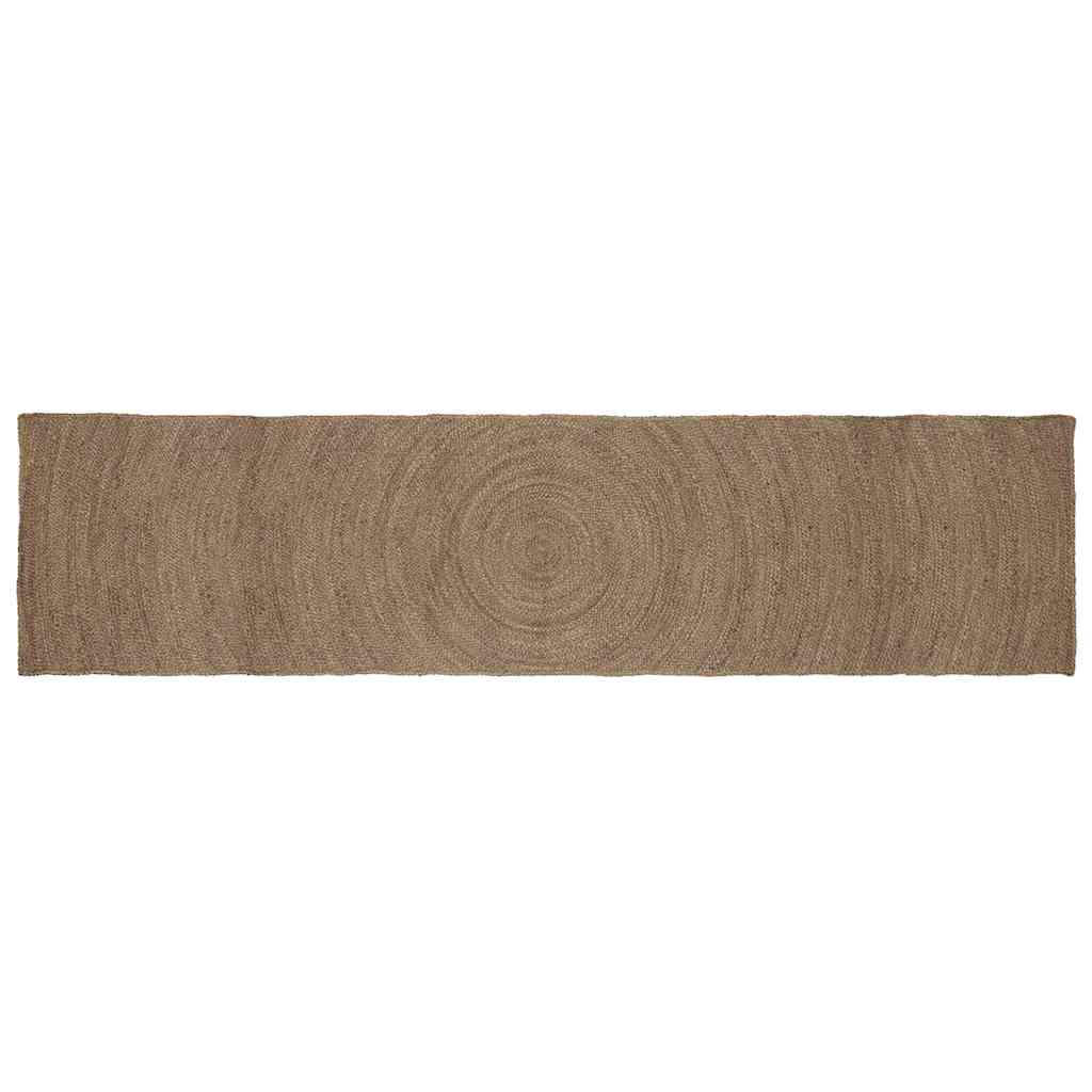 Vloerkleden Rechthoekig Grijs 80 x 400 cm Jute is nu te koop bij PeponiXL, paradijselijk wonen!