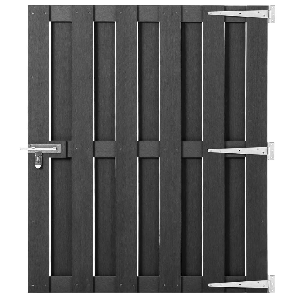 Poort 100x112 cm HKC grijs is nu te koop bij PeponiXL, paradijselijk wonen!