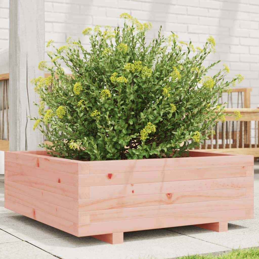 Plantenbak 70x70x26,5 cm massief douglashout is nu te koop bij PeponiXL, paradijselijk wonen!