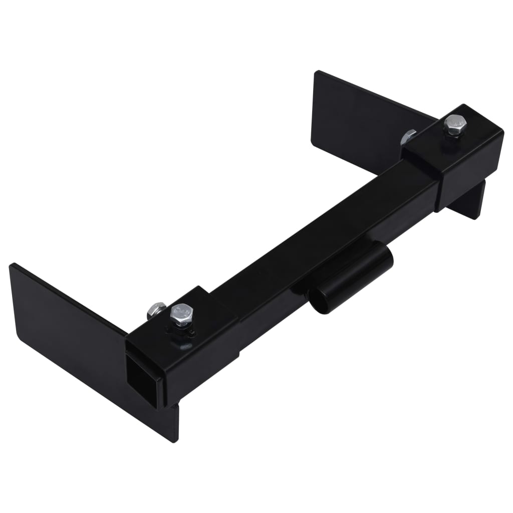 Sneeuwploegadapter voor gazonmaaier zwart is nu te koop bij PeponiXL, paradijselijk wonen!