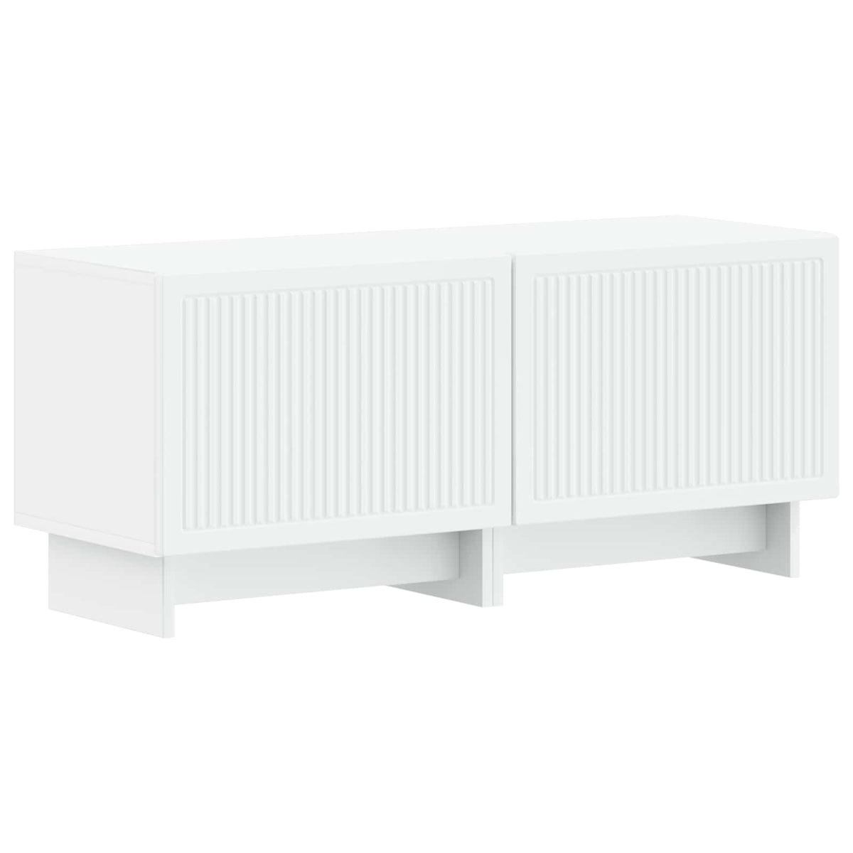 Tv-meubel Wit Bewerkt hout is nu te koop bij PeponiXL, paradijselijk wonen!