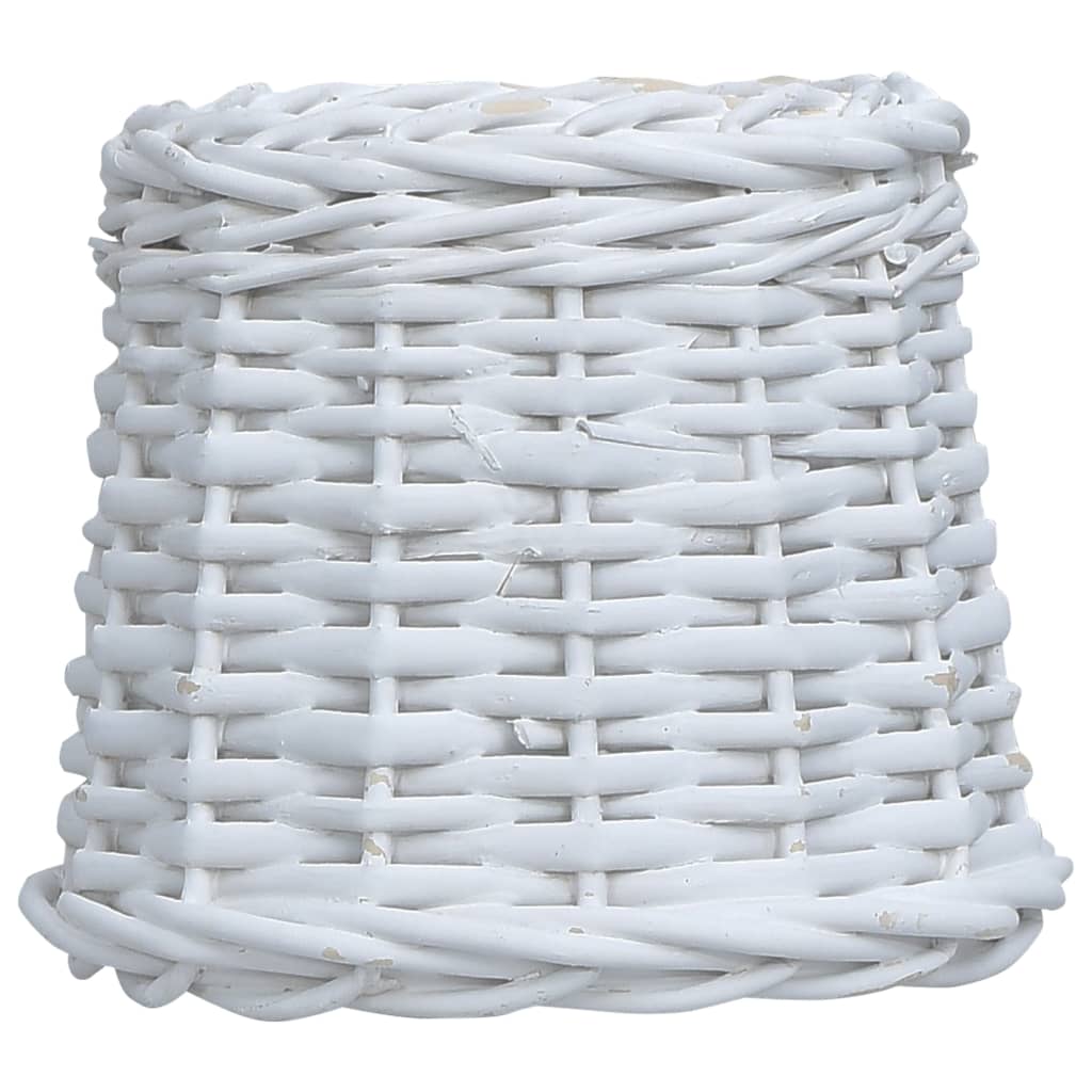 Lampenkap 25x17 cm wicker wit is nu te koop bij PeponiXL, paradijselijk wonen!