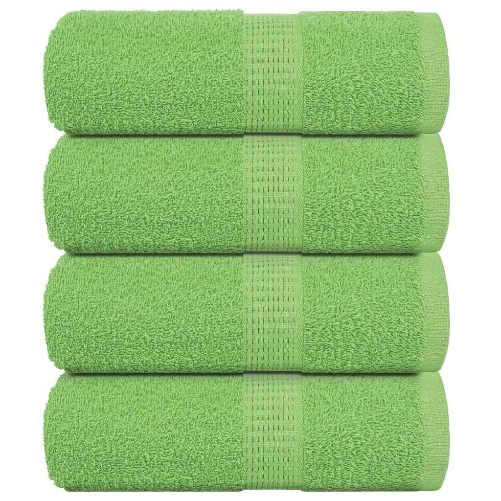 Washandjes FROGN 4 st 30x30 cm 360 g/m² appelgroen is nu te koop bij PeponiXL, paradijselijk wonen!
