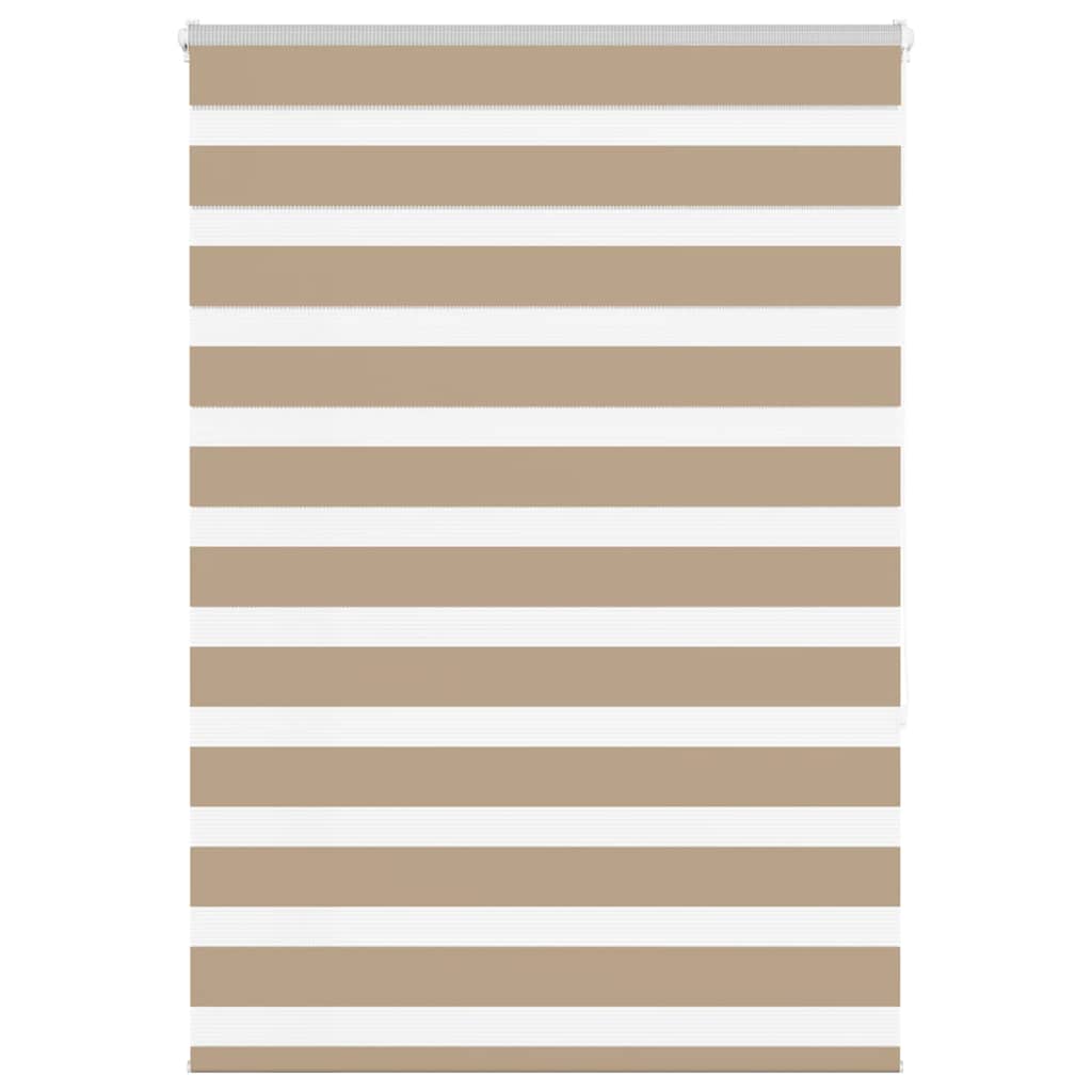 Zebra Blind 100x150 cm stofbreedte 95,9 cm polyester zandbruin is nu te koop bij PeponiXL, paradijselijk wonen!