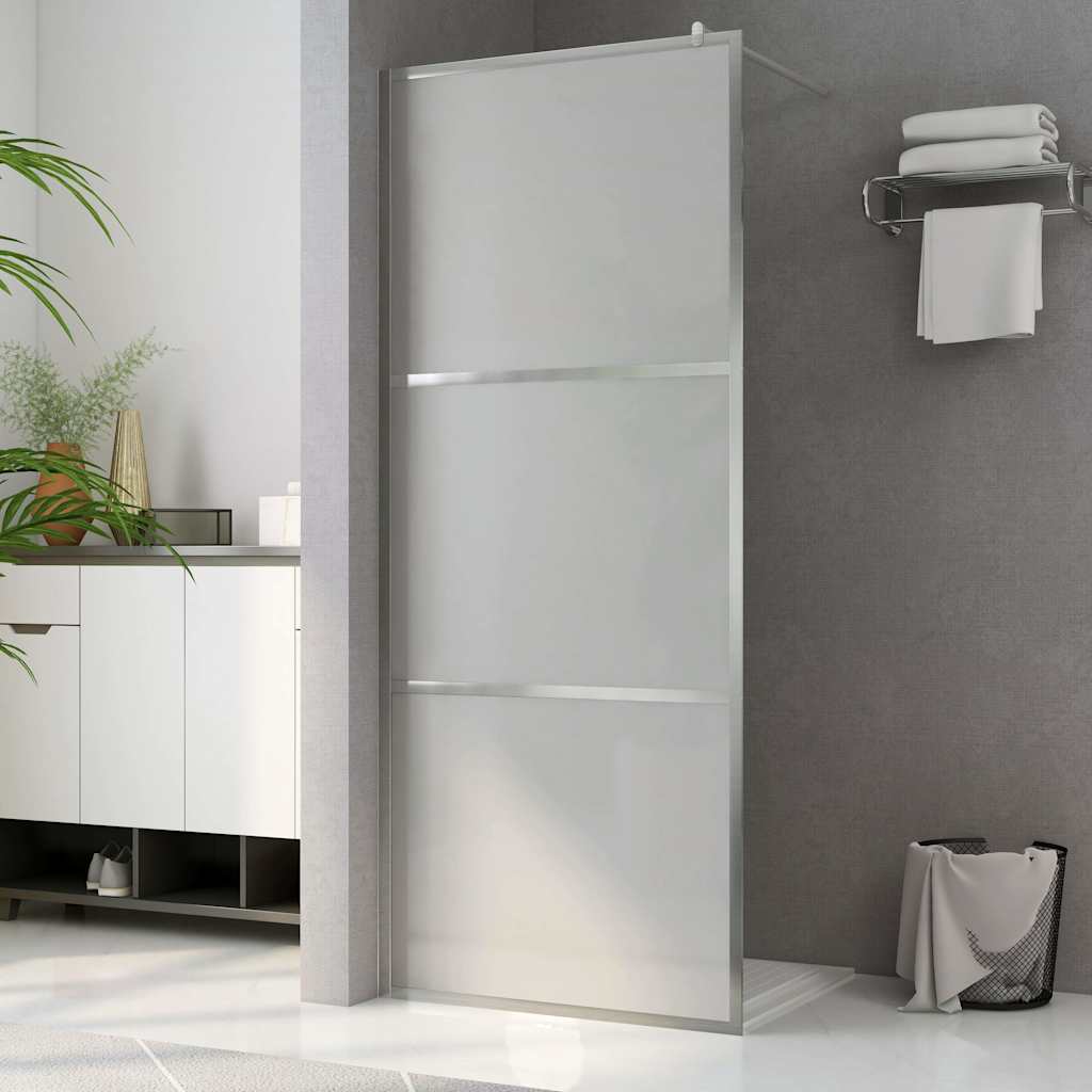 Inloopdouchewand mat 100x195 cm ESG-glas is nu te koop bij PeponiXL, paradijselijk wonen!