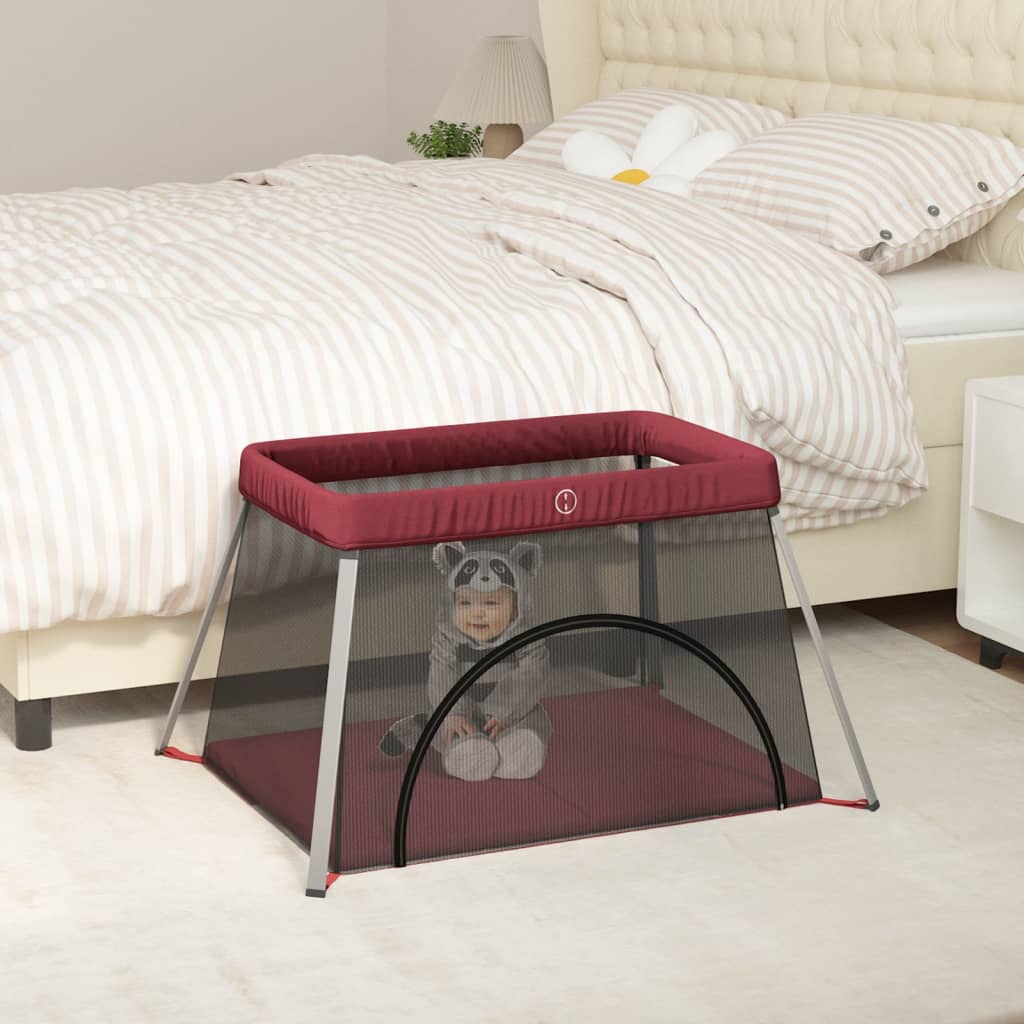 Babybox met matras linnen rood is nu te koop bij PeponiXL, paradijselijk wonen!