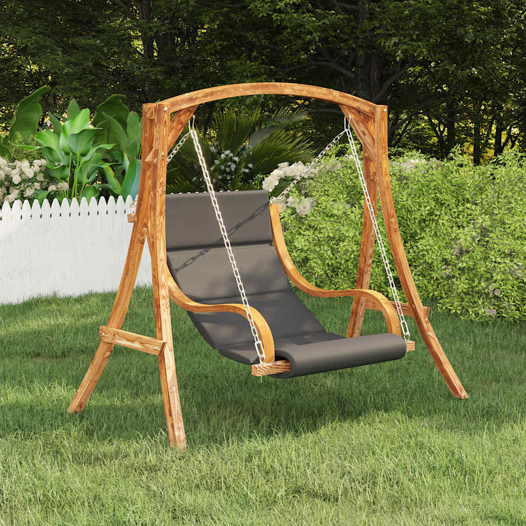 Schommelstoel zonder schommelframe met kussen gebogen hout is nu te koop bij PeponiXL, paradijselijk wonen!