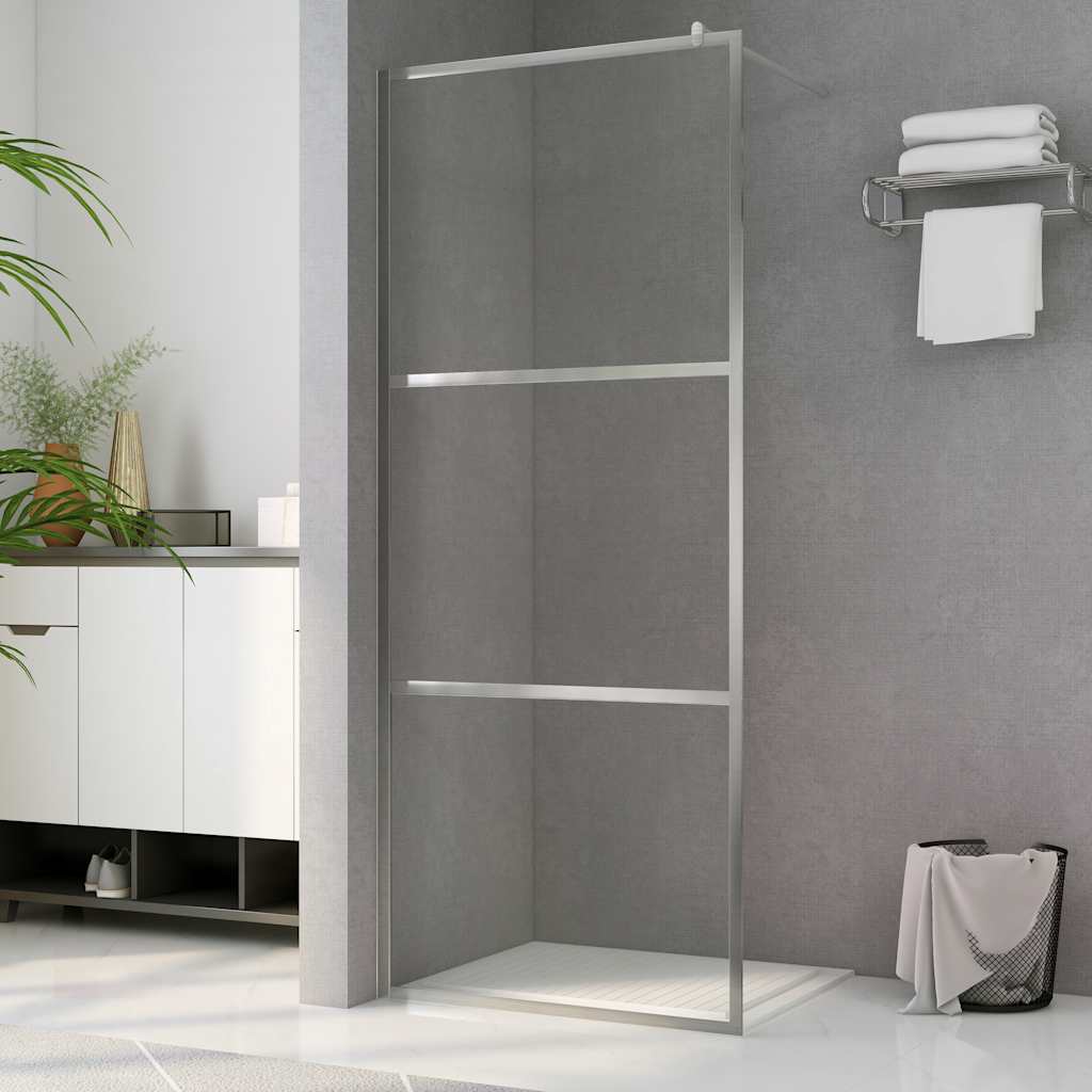 Inloopdouchewand transparant 140x195 cm ESG-glas is nu te koop bij PeponiXL, paradijselijk wonen!