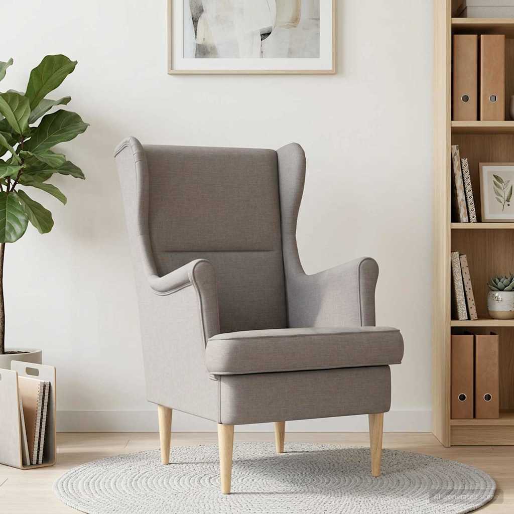Fauteuil Taupe Stof is nu te koop bij PeponiXL, paradijselijk wonen!