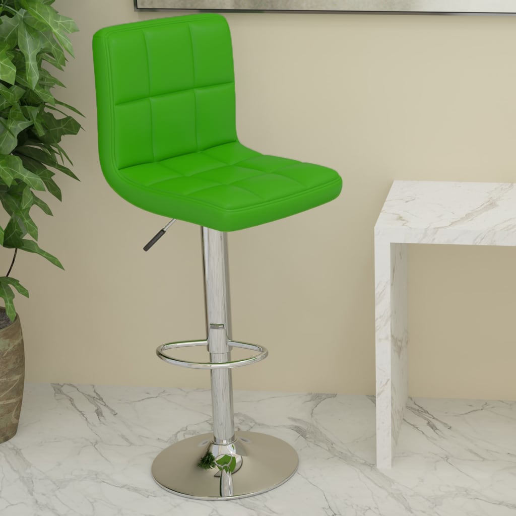 Barkruk kunstleer groen is nu te koop bij PeponiXL, paradijselijk wonen!