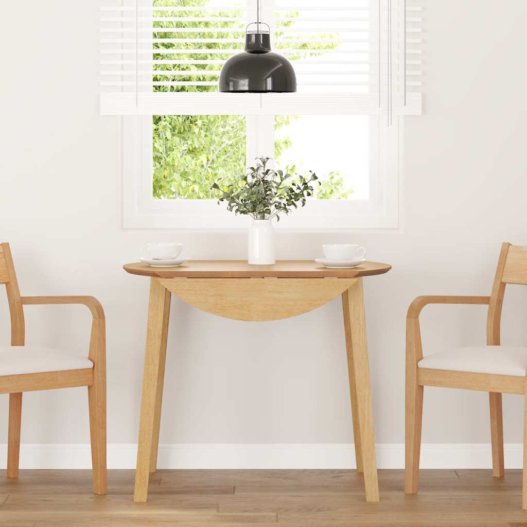 Eettafel massief hout naturel rubber is nu te koop bij PeponiXL, paradijselijk wonen!