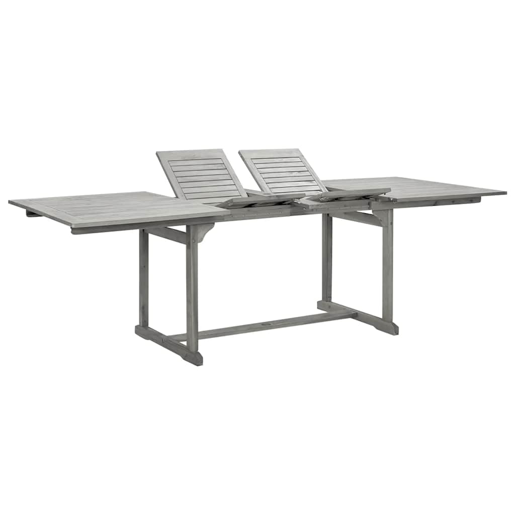 Tuintafel (160-240)x100x75 cm massief acaciahout is nu te koop bij PeponiXL, paradijselijk wonen!