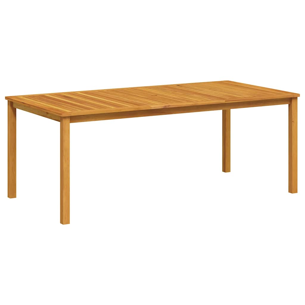 Tuintafel 200x100x74 cm massief acaciahout is nu te koop bij PeponiXL, paradijselijk wonen!