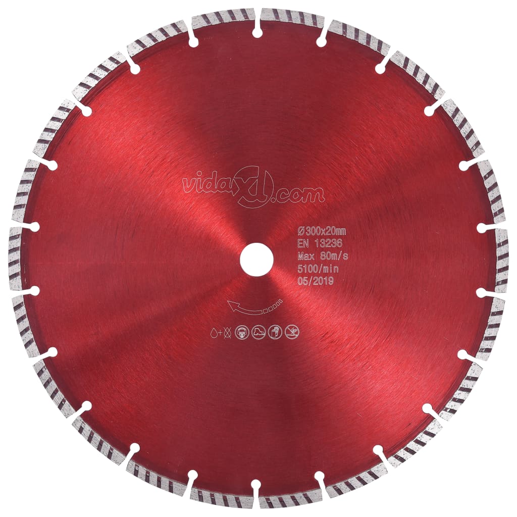 Diamantzaagblad met turbo 300 mm staal is nu te koop bij PeponiXL, paradijselijk wonen!