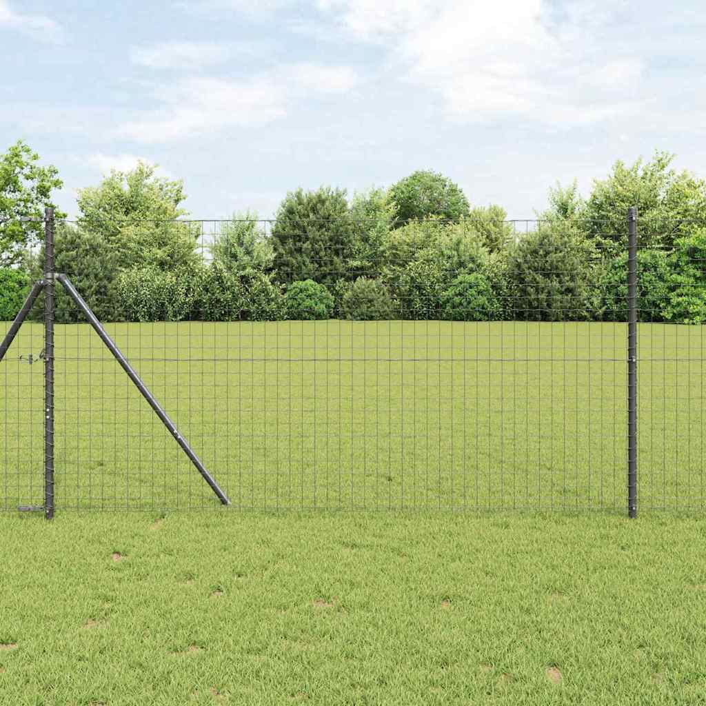 Euro Hek Grijs 1 x 25 m PVC-gecoat ijzer is nu te koop bij PeponiXL, paradijselijk wonen!