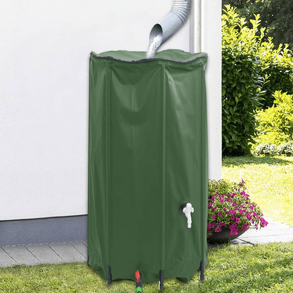 Watertank met kraan opvouwbaar 380 L PVC is nu te koop bij PeponiXL, paradijselijk wonen!
