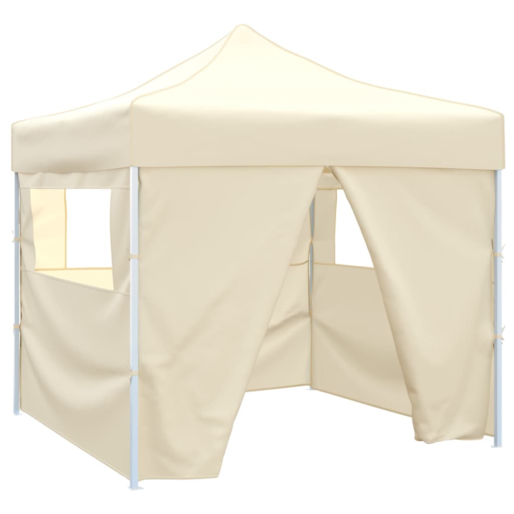 Vouwtent met 4 zijwanden 3x3 m crème is nu te koop bij PeponiXL, paradijselijk wonen!