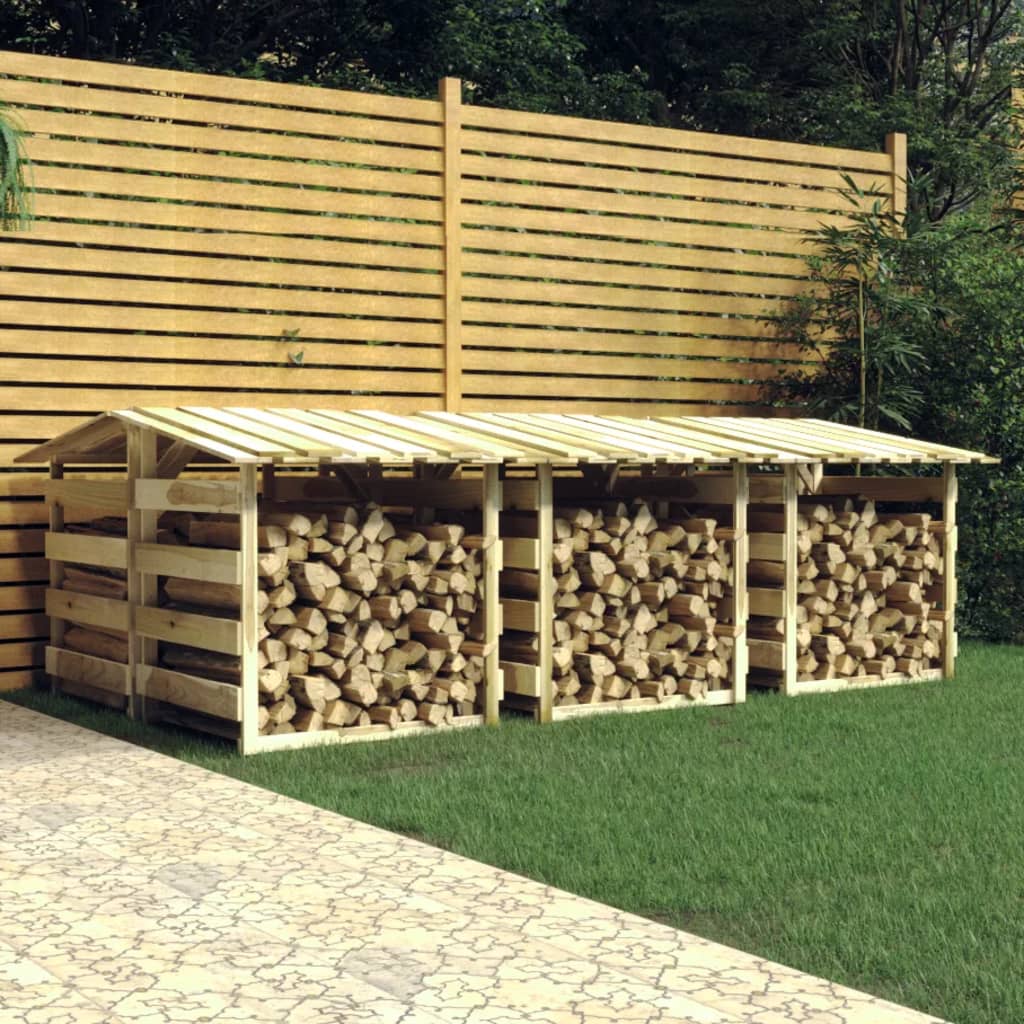 Pergola's met dak 6 st 100x90x100 cm geïmpregneerd grenenhout is nu te koop bij PeponiXL, paradijselijk wonen!