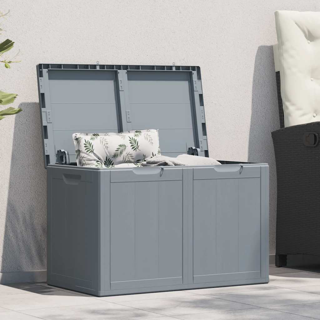 Tuinbox 180 L PP houtlook grijs is nu te koop bij PeponiXL, paradijselijk wonen!
